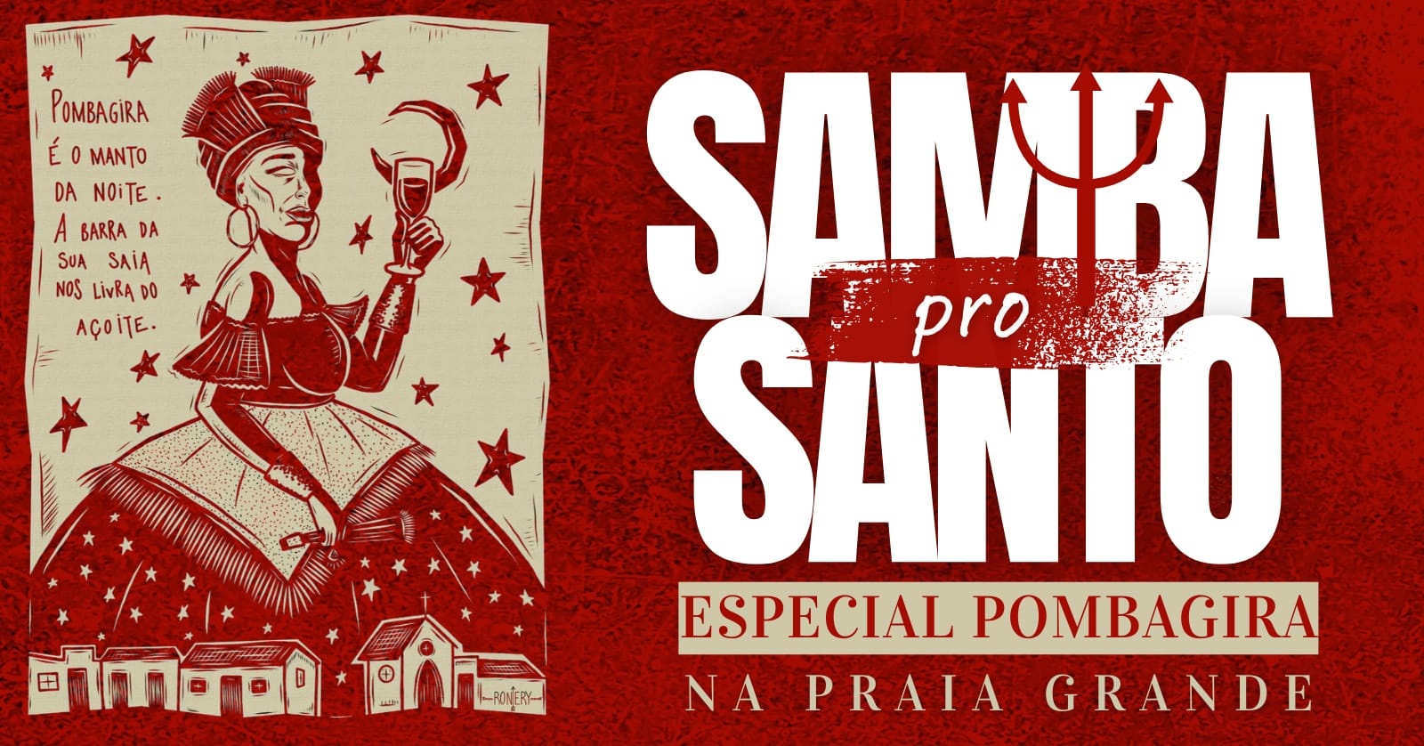 Samba Pro Santo Na Praia Grande Especial Pombagira